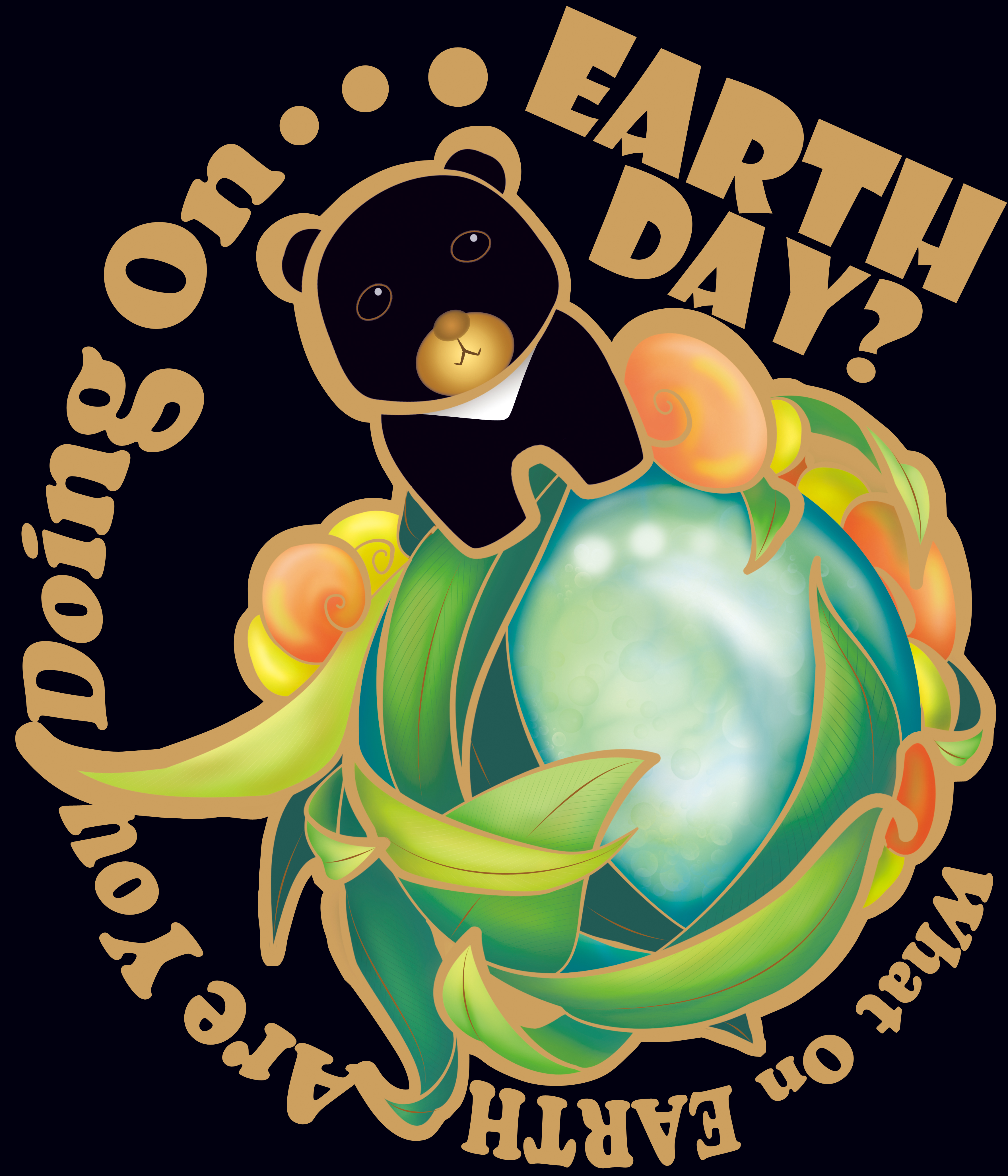 Earth Day(淺色字版)